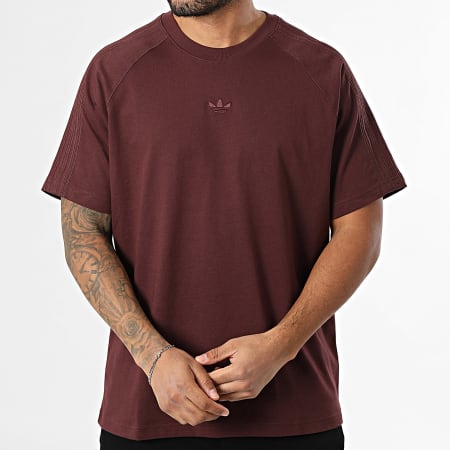 Adidas Originals - Tee Shirt Essential JW1031 Bordeaux