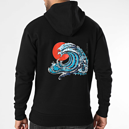 Classic Series - Sweat Capuche Japan 05 Noir