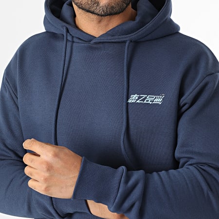 Classic Series - Sweat Capuche Japan 01 Bleu Marine