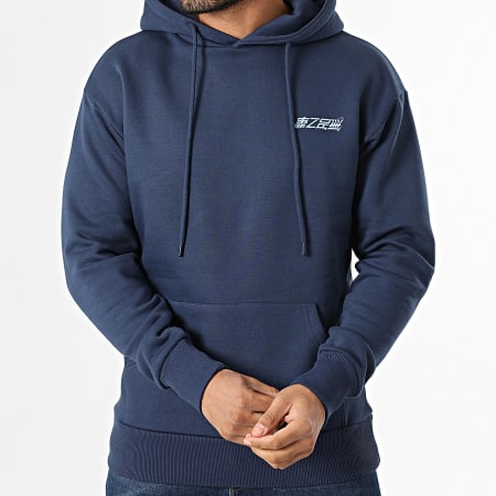 Classic Series - Sweat Capuche Japan 01 Bleu Marine