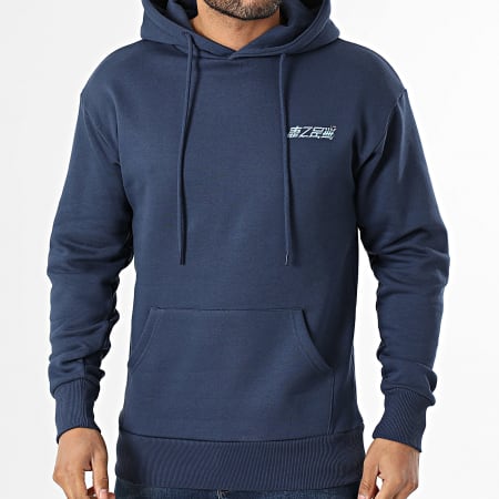 Classic Series - Sweat Capuche Japan 01 Bleu Marine