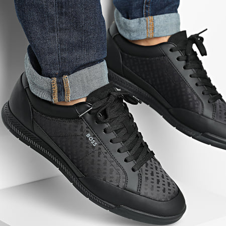 BOSS - Sneakers Nitan Tennis 50552890 Black - Ryses