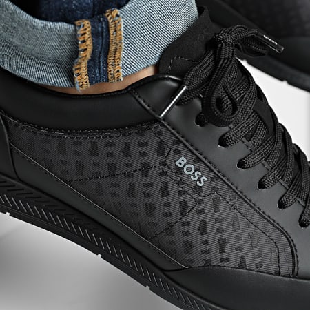 BOSS - Sneakers Nitan Tennis 50552890 Black - Ryses