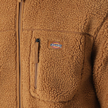 Dickies - Chaqueta polar con cremallera Mount Hope A4YEE Camel