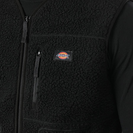 Dickies - Chaleco polar Mount Hope A4YEG Negro