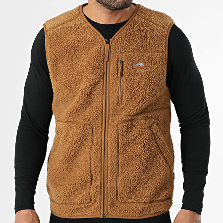 Dickies - Chaleco polar Mount Hope A4YEG Camel