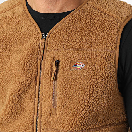 Dickies - Chaleco polar Mount Hope A4YEG Camel