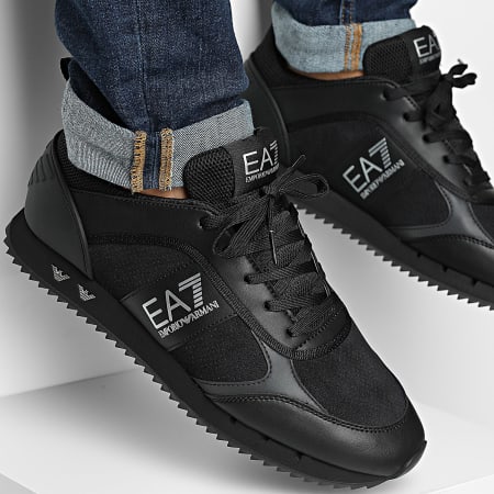 EA7 Emporio Armani - Trainer Sneakers 7X000336-AF18612 Triple Negro