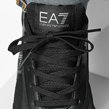 EA7 Emporio Armani - Trainer Sneakers 7X000336-AF18612 Triple Negro