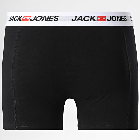 Jack And Jones - Lot De 7 Boxers Corp Old Logo Noir