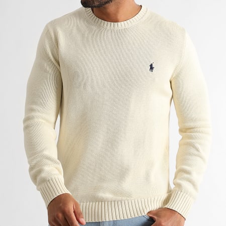 Polo Ralph Lauren - Pull Original Player Beige Clair