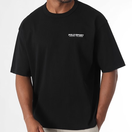 Polo Sport Ralph Lauren - Tee Shirt Oversize Logo Sport Noir