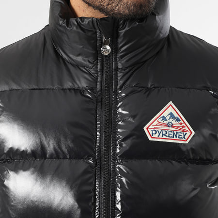 Pyrenex - Abrigo sin mangas John Negro