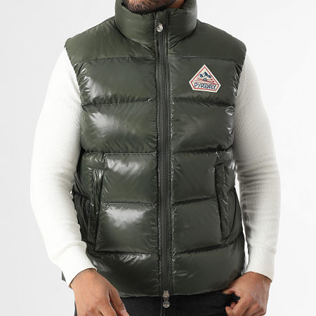 Pyrenex - Abrigo sin mangas verde caqui John