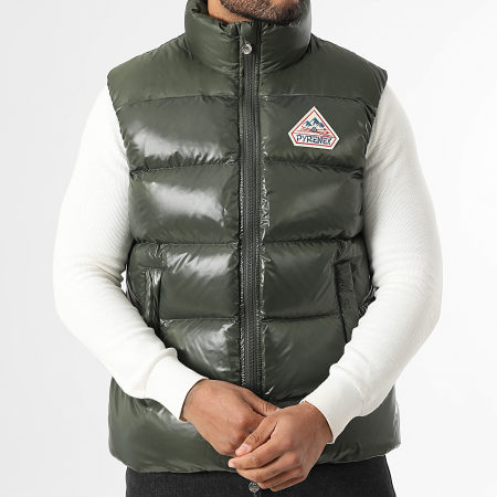 Pyrenex - Abrigo sin mangas verde caqui John