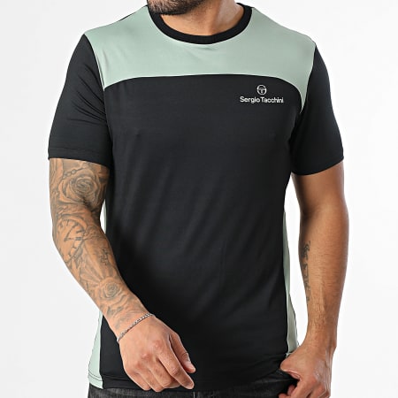 Sergio Tacchini - T-shirt Ponte 41252 Nero Verde