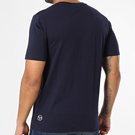 Sergio Tacchini - Tee Shirt Acquario 41236 Blu Marino
