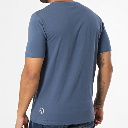 Sergio Tacchini - Tee Shirt Acquario 41236 Blu Scuro