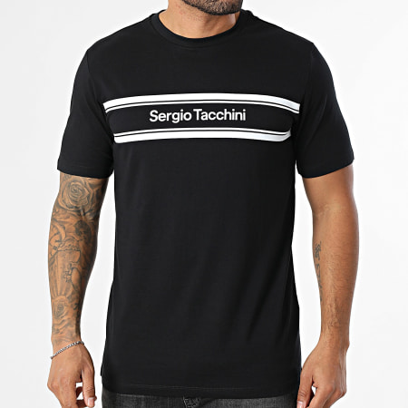 Sergio Tacchini - Tee Shirt Acquario 41236 Nero