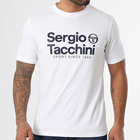 Sergio Tacchini - T-shirt Alternative 41198 Bianco