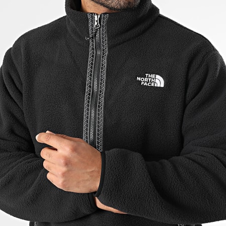 The North Face - Fleeski A88XR Relaxed Fit Fleece Jacket Black - Ryses