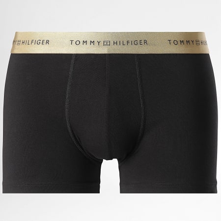 Tommy Hilfiger - Lot De 3 Boxers 3411 Noir Doré