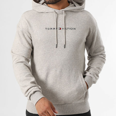 Tommy Hilfiger - Sweat Capuche 3665 Beige Chiné