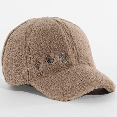 Guess - Casquette Sherpa AW5439POL01 Beige Doré
