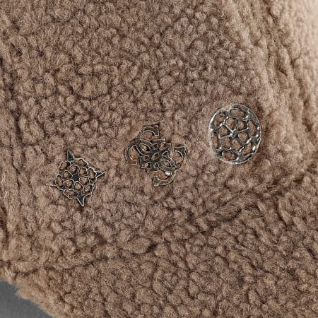 Guess - Casquette Sherpa AW5439POL01 Beige Doré
