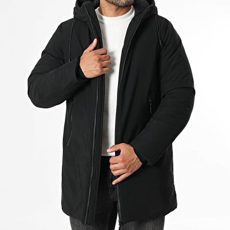 Kymaxx - Parka Capuche Noir