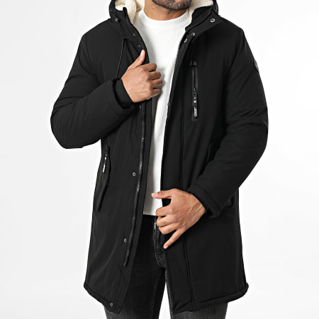 Kymaxx - Parka Capuche Noir
