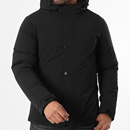 Kymaxx - Parka Capuche Noir