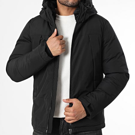 Kymaxx - Parka Capuche Noire
