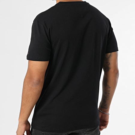 Tommy Jeans - Tee Shirt Regular Fit Tonal Signature 2138 Noir