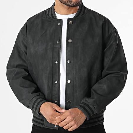 Uniplay - Chaqueta Simili Cuero 900 Negro