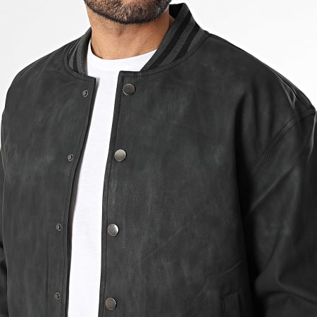 Uniplay - Chaqueta Simili Cuero 900 Negro