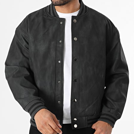 Uniplay - Chaqueta Simili Cuero 900 Negro