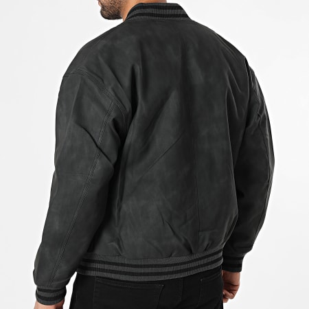 Uniplay - Chaqueta Simili Cuero 900 Negro