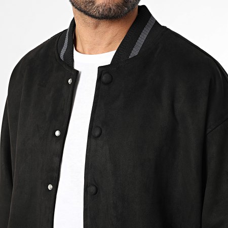 Uniplay - Chaqueta de piel sintética 514 Negro