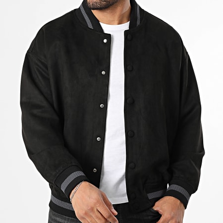 Uniplay - Chaqueta de piel sintética 514 Negro