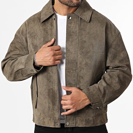 Uniplay - Chaqueta Símil Piel 518 Marrón