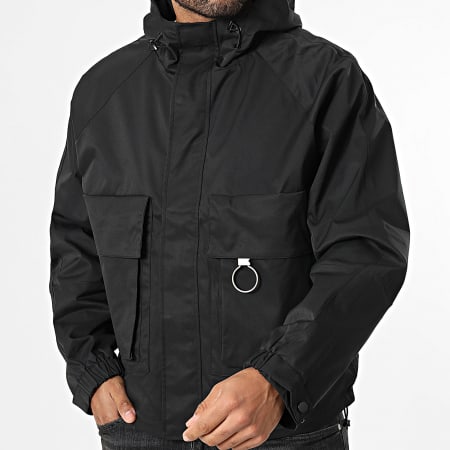 Uniplay - Chaqueta con capucha con cremallera 509 Negro