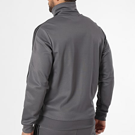 Adidas Originals - Ensemble De Survetement A Bandes Beckenbauer JY1281 JY1274 Gris Anthracite
