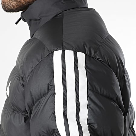 Adidas Sportswear - Doudoune A Bandes Essential 3 Stripes JM8416 Noir