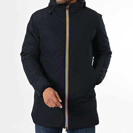 Armita - Parka Capuche 344 Bleu Marine