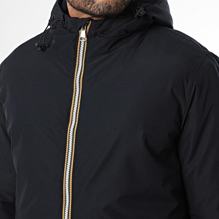 Armita - Parka Capuche 344 Bleu Marine