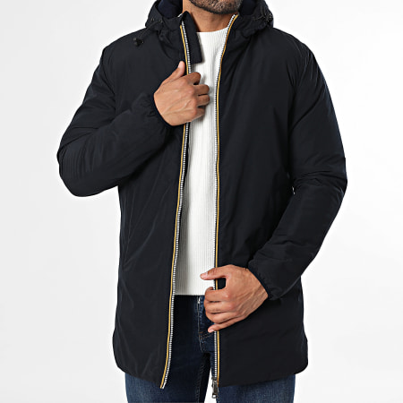 Armita - Parka Capuche 344 Bleu Marine