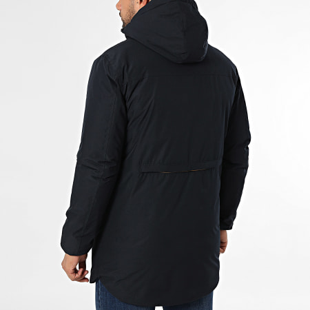 Armita - Parka Capuche 344 Bleu Marine