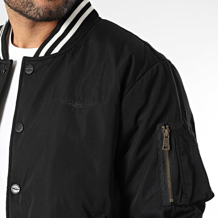 Bombers Original - Veste Bomber Jason Noir