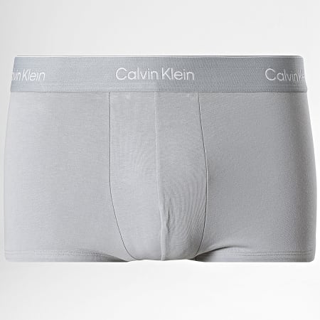 Calvin Klein - Juego De 3 Boxers NB4564 Gris Rojo Negro